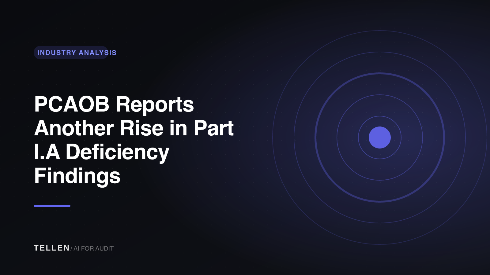 Thumbnail for PCAOB Reports Another Rise in Part I.A Deficiency Findings